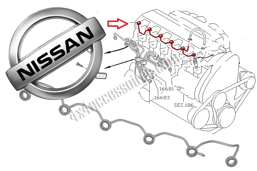 Jeu De Joints D’Injecteur Nissan Patrol Y61 3.0 TDi ZD30 (2000-2007) - Réf. 15311-NI126