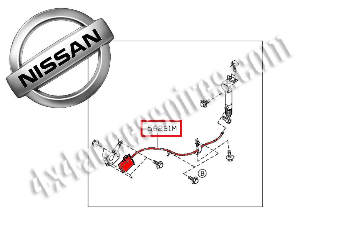 Biellette De Barre Stabilisatrice Arrière Gauche Pour NISSAN | Pièce NTY 55619-1KD0A | Neuf