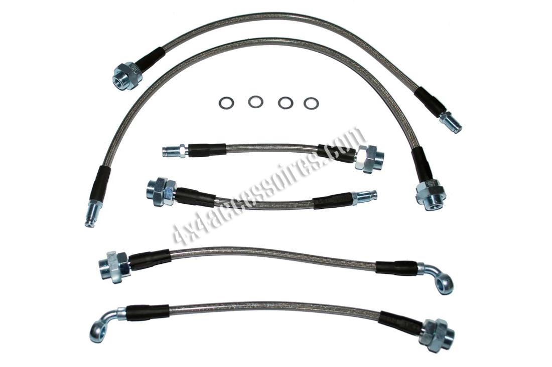 Kits Durites De Frein Avant Pour Suzuki RG 80 – Modèles 1985 à 1996 – Neuf