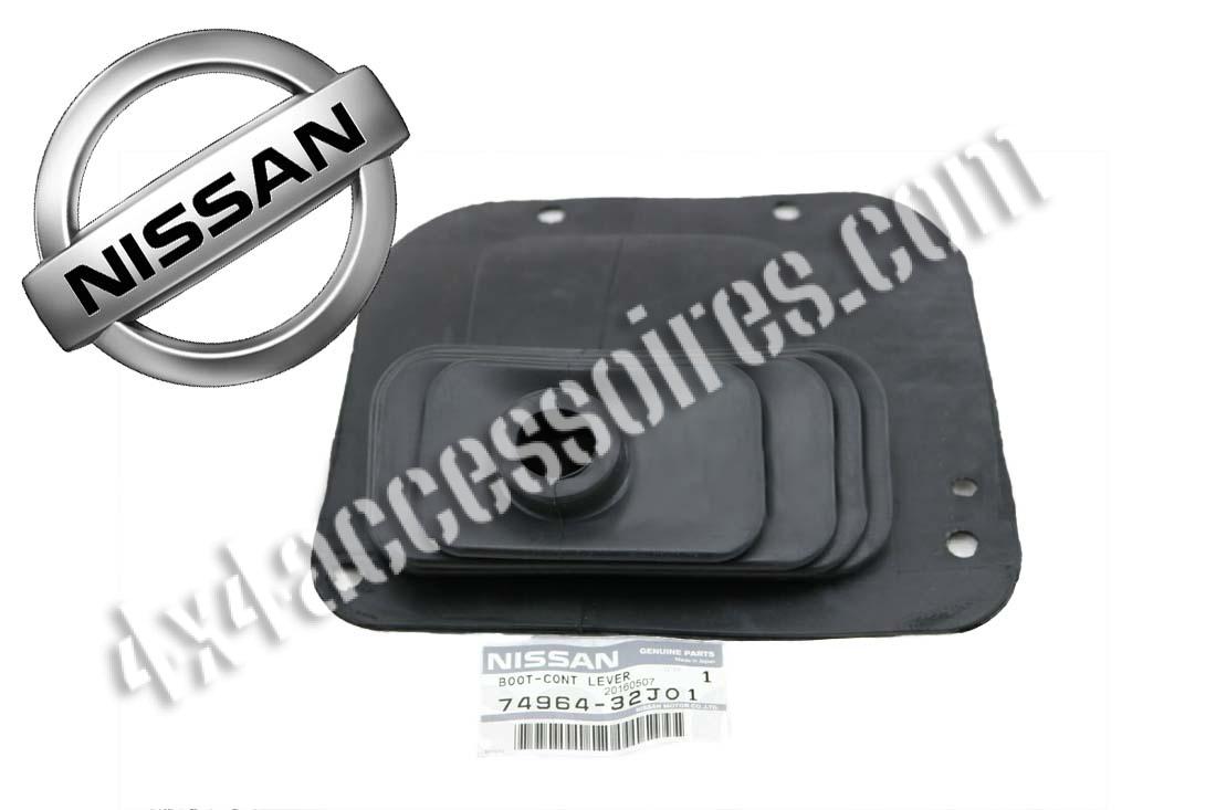 Lot De 2 étuis En Cuir Pour Levier De Vitesse Et Réducteur Nissan Patrol GU Y61 Y62 - Remplacement Direct