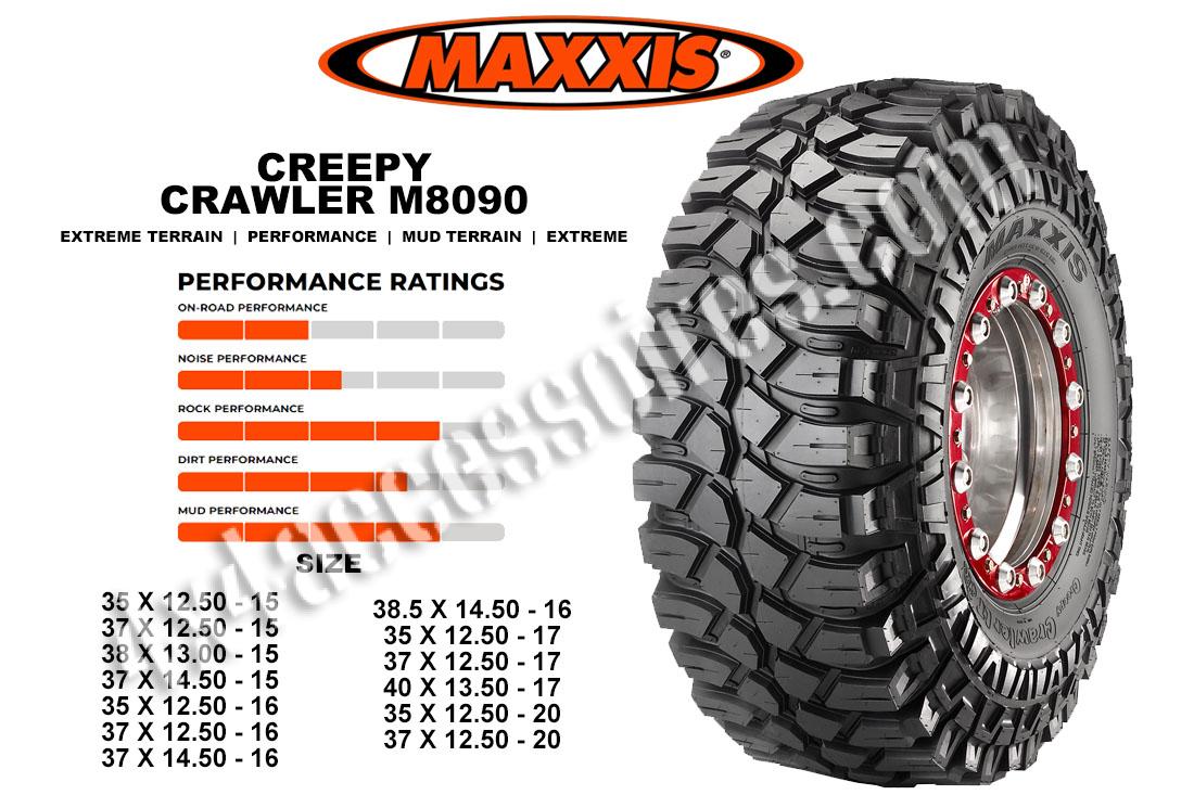 Maxxis Creepy Crawler Tire - Serious Grip For Trial Bike Riders