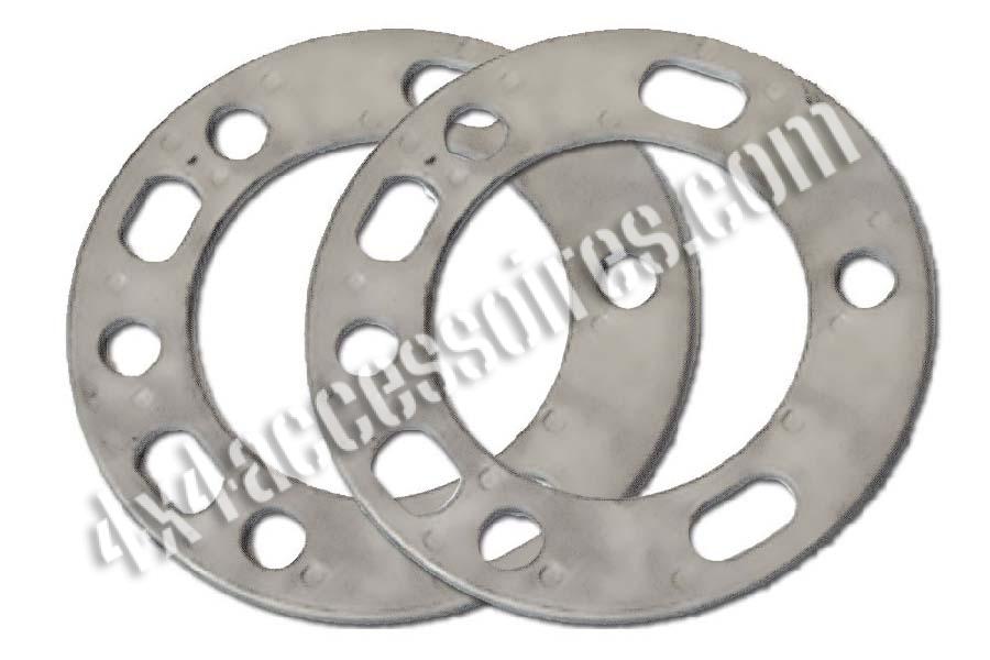 4 Entretoises De Roue 35 Mm Pour Nissan Navara D40 NP300 - Centrées Moyeu - 6x114.3 - Alliage Aluminium