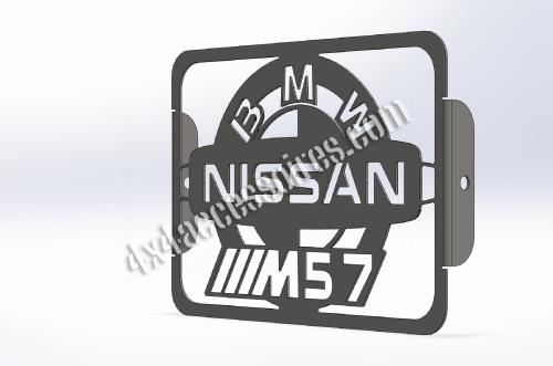 GRILLE DE TÊTE DE SNORKEL AVEC LOGO NISSAN - BMW - M57