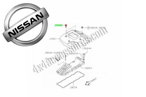 VIS DE FIXATION DE CACHE MOTEUR SUPÉRIEUR PATROL Y61 3.0L