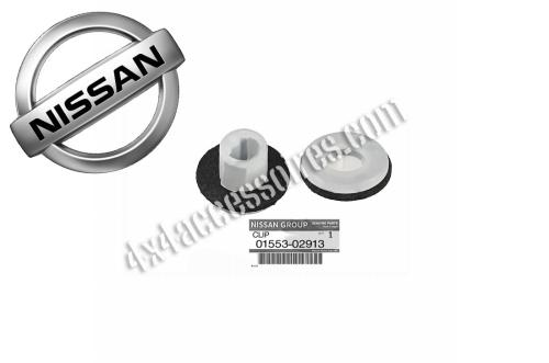 CLIPS ROND BLANC D'EXTENSION SUR CARROSSERIE PATROL Y61