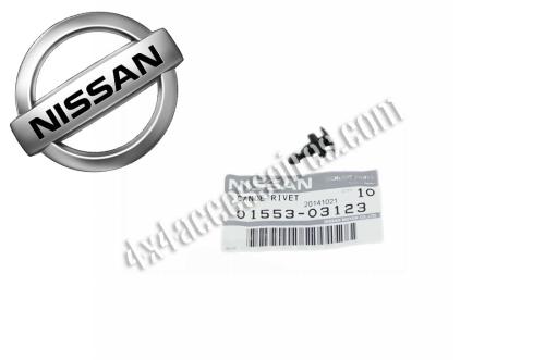 CLIPSROND NOIR D'EXTENSION AVEC JOINT (SUR L'EXTENSION) PATROL Y61