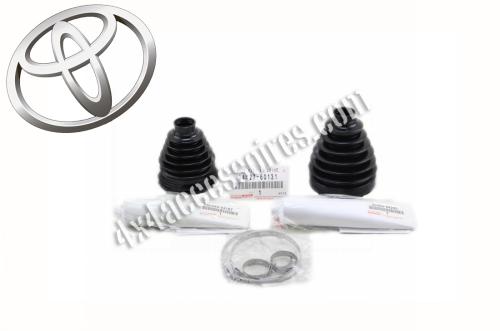 KIT DE 2 SOUFFLETS DE CARDAN COTÉ PONT ET ROUE KDJ150