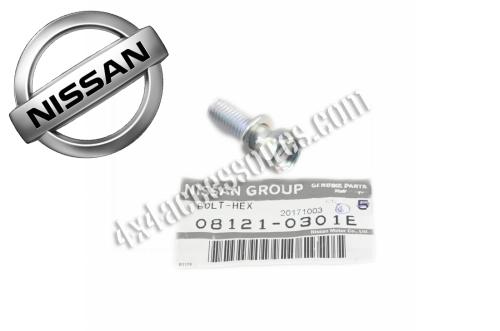 VIS FIXATION DE FUSEE DE ROUE AVANT PATROL 160/260/Y61 OU VIS DE PIVOT Y60