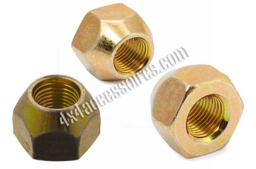ÉCROU DE ROUE CONIQUE 60° 12x1.25 TETE HEXAGONALE DE 21