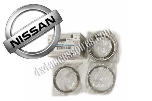 SEGMENTS DE PISTONS (COTE D'ORIGINE) PATROL Y61 3.0L AVANT 04/2004