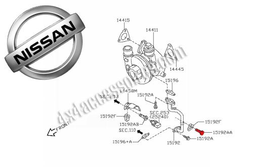 VIS CREUSE / RÉDUCTEUR SOUS TURBO PATROL Y61 3.0L