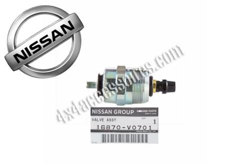 ÉLECTROVANNE DE COUPURE DE GASOIL SUR POMPE À INJECTION PATROL Y60 2.8L TD