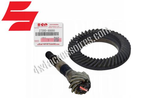 COUPLE CONIQUE ARRIÈRE 11X45 POUR SUZUKI JIMNY BOITE AUTOMATIQUE DE 1998 à 2018