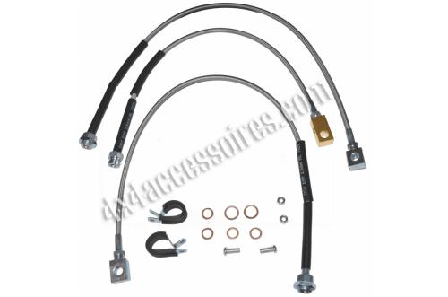 KIT 3 DURITES DE FREIN GOODRIDGE POUR JEEP CHEROKEE XJ