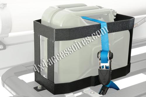 SUPPORT DE JERRYCAN (VERTICAL) POUR GALERIES - RHINO-RACK