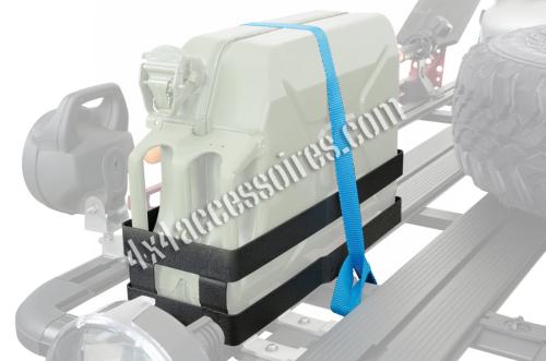 SUPPORT DE JERRYCAN HORIZONTAL POUR GALERIES