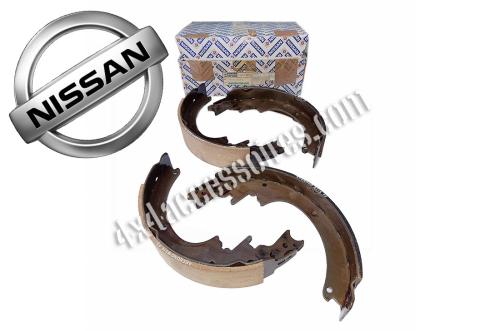 MACHOIRES DE FREIN ARRIÈRE (x4) POUR TAMBOUR 270x52 PATROL 160 /260 DE 11/1979 À 06/1982