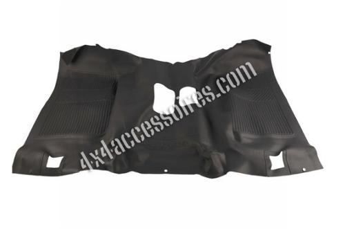 MOQUETTE TAPIS DE SOL AVANT PVC GRIS D'ORIGINE TOYOTA POUR HZJ75