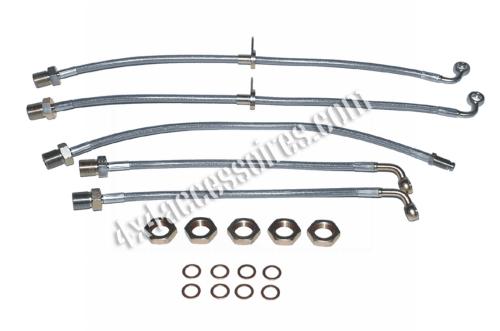 KIT 5 DURITES DE FREIN GOODRIDGE POUR TOYOTA HDJ 100