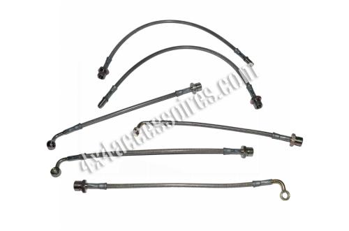 KIT 6 DURITES DE FREIN GOODRIDGE POUR TOYOTA HDJ 80