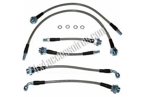 KIT 6 DURITES DE FREIN GOODRIDGE POUR TOYOTA BJ 70/71/73/75