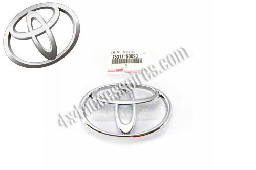 EMBLEME TOYOTA SUR CALANDRE HDJ80