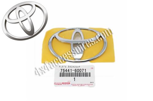 EMBLEME - TOYOTA - SUR COFFRE ARRIÈRE HDJ80