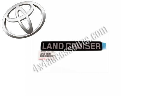 EMBLEME - LAND CRUISER - SUR PORTE DE COFFRE KZJ90/95 - KDJ90/95