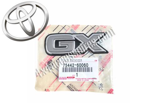 EMBLEME - GX - SUR COFFRE ARRIÈRE HDJ80