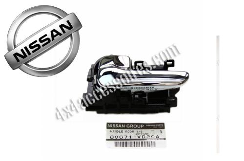 POIGNÉE DE PORTE INTÉRIEURE AVANT GAUCHE PATROL GR Y61 APRÈS 07/2004