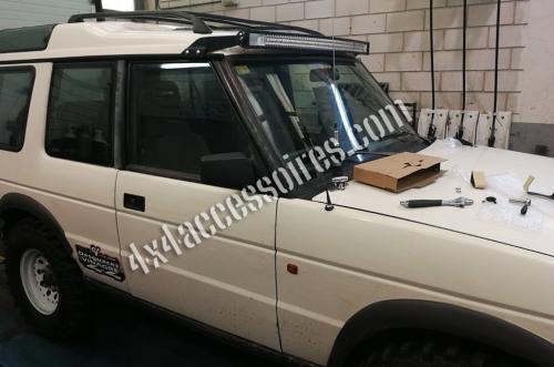 SUPPORT DE BARRE À LED LAND ROVER DISCOVERY