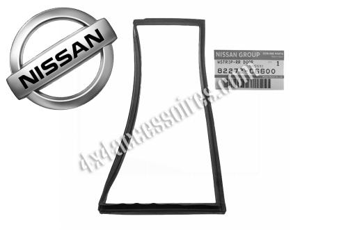 JOINT DE VITRE LATÉRALE DE PORTE ARRIÈRE DROITE (CUSTODE) PATROL Y60 LONG