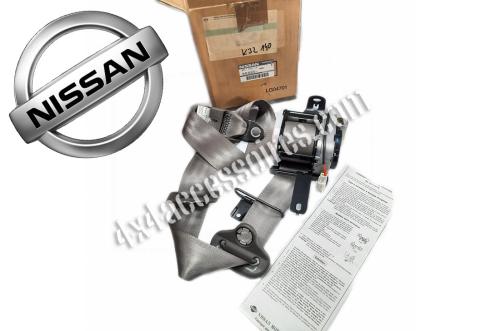 CEINTURE AVANT GAUCHE GRISE PATROL Y61 3.0L DE 02/2000 À 07/2001