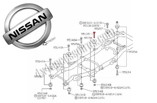 VIS DE SILENTBLOC DE CAISSE PATROL Y60
