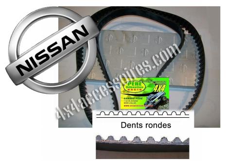 COURROIE DE DISTRIBUTION (DENTS RONDES) PATROL 260 / Y60 / Y61 TD6