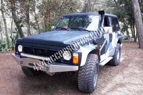 PARE CHOC ANG NISSAN PATROL GR Y60 SANS SKI DE PROTECTION SANS PEINTURE