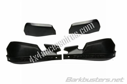 COQUES DE PROTÈGE-MAIN VPS NOIRES ET DÉFLECTEURS NOIRS BARKBUSTERS