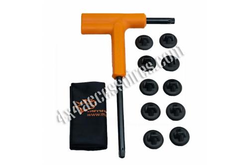 KIT DE REMPLACEMENT DE CRAMPONS MAXTRAX XTREME