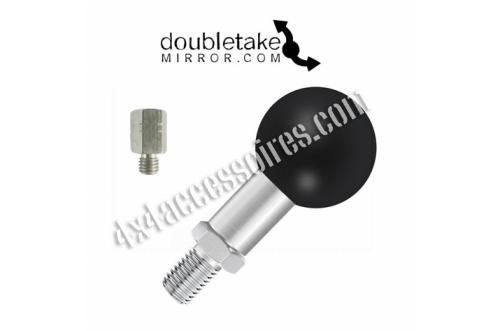 ROTULE Ø :25.4 MM - MÂLE 10X1.25 + ADAPTATEUR 12X1.50 - DOUBLETAKE - RAM-MOUNTS