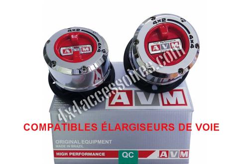 MOYEUX MANUELS AVM RENFORCÉS NISSAN PATROL Y60 / Y61 ÉQUIPÉ D'ÉLARGISSEURS DE VOIES