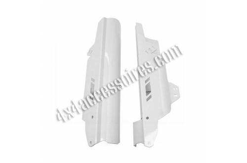 PROTÈGE TUBE DE FOURCHE ALU BLANC CRF 1000/1100