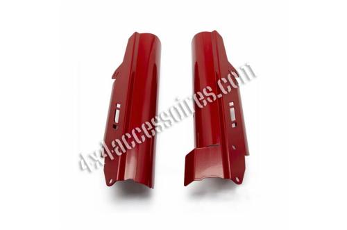 PROTÈGE TUBE DE FOURCHE ALU ROUGE CRF 1000/1100