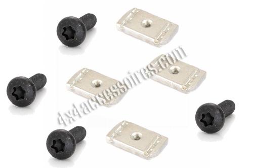KIT VISSERIE M6 POUR SUPPORT DE FIXATION STOW IT BATWING SUR BARRE HD RHINO RACK