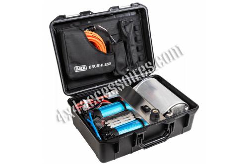 COMPRESSEUR ARB PORTABLE 12V BICYLINDRE BRUSHLESS 260L/MIN AVEC MALETTE