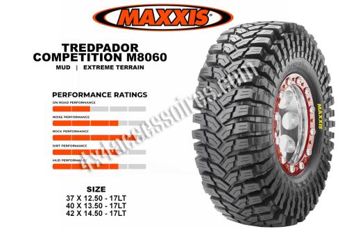 PNEU TREPADOR COMPETITION M8060 MAXXIS