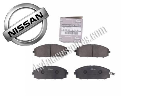 PLAQUETTES DE FREIN AVANT NISSAN PATROL GR Y61 TD6 ET 3.0L