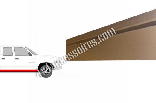 TÔLE EXTÉRIEURE DE BAS DE CAISSE DODGE RAM 2002 à 2007 LONGUEUR 2000 MM -