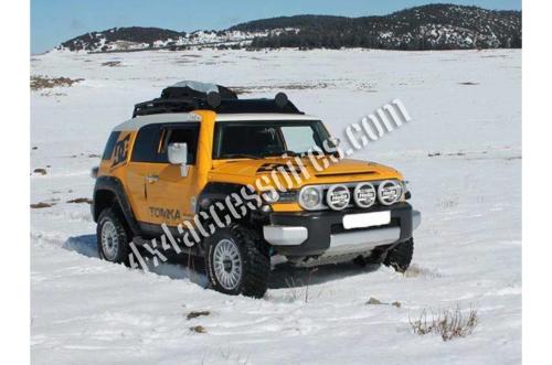SNORKEL ROCA SILVA POUR TOYOTA FJ CRUISER - BRUT (NON PEINT)