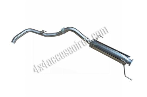 TUBE INTERMÉDIAIRE AVEC SILENCIEUX + TUBE ARRIÈRE ISUZU D-MAX 2.5L (2012 - 2016)