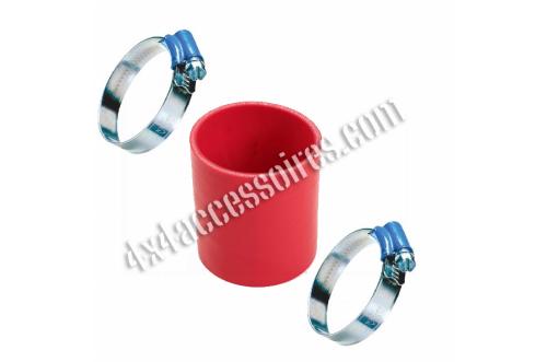MANCHON SILICONE Ø76 + COLLIERS POUR BOÎTE À AIR PATROL Y60 / Y61